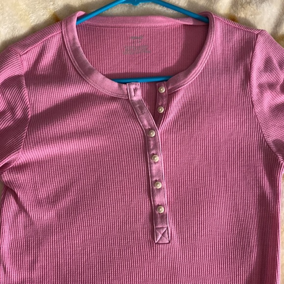 Aerie pink long sleeve - Picture 3 of 4